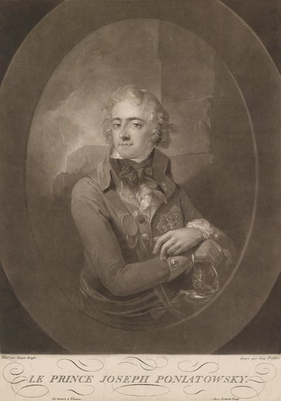 Portrait of Prince Joseph Poniatowski by Giuseppe or Josef Grassi